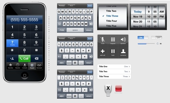 iphoneUIPSD֌