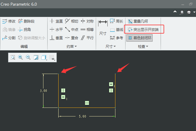 CREO6.0ôP(gun)]@ʾͻ@ʾ_(ki)Ŷ˵Ԕ(x)