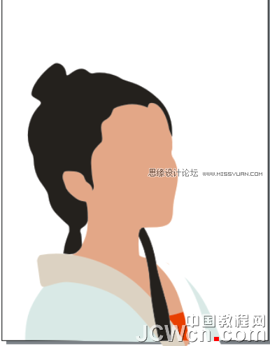 用CorelDRAW鼠繪古代人物美女實例_軟件自學網(wǎng)