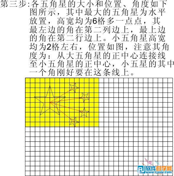 CorelDRAWX7制作五星紅旗教程_軟件自學(xué)網(wǎng)