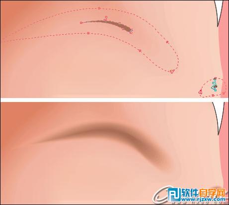 CoreldrawX7打造古典美女教程_軟件自學(xué)網(wǎng)