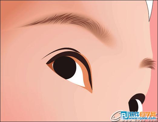 CoreldrawX7打造古典美女教程_軟件自學(xué)網(wǎng)