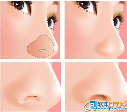 CoreldrawX7打造古典美女教程_軟件自學(xué)網(wǎng)