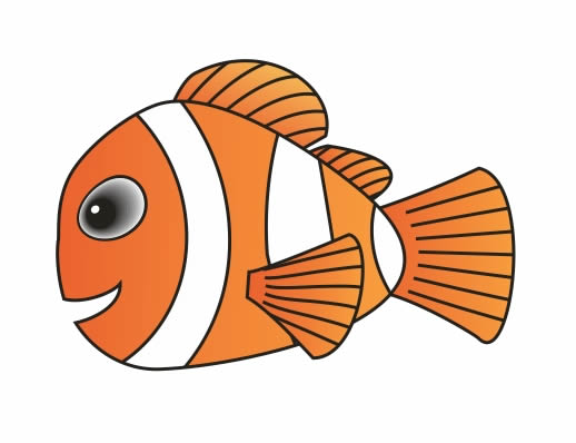Coreldraw繪制卡通矢量小魚_軟件自學(xué)網(wǎng)