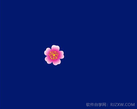 用Photoshop鼠繪漂亮的梅花第11步