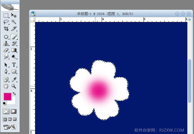 用Photoshop鼠繪漂亮的梅花第8步