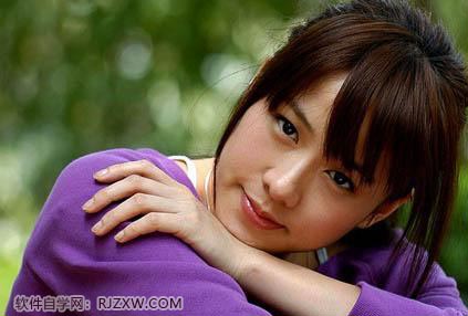 PS把人物簡單美白調(diào)色方法教程第1步