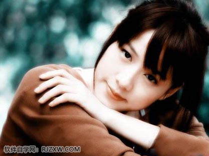 PS把人物簡單美白調(diào)色方法教程第2步